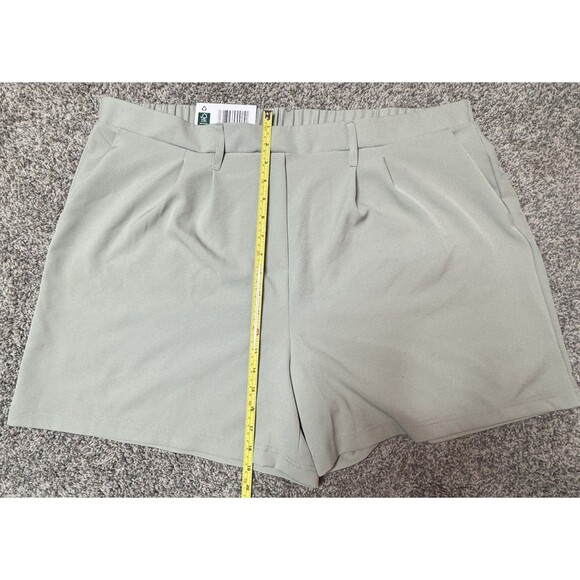 NWT 32 Degrees Cool Women's Pull On Pleated Shorts PLUS SIZE XXL - Picture 5 of 10